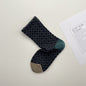 Gohobi Geometric Embossed Cotton Socks