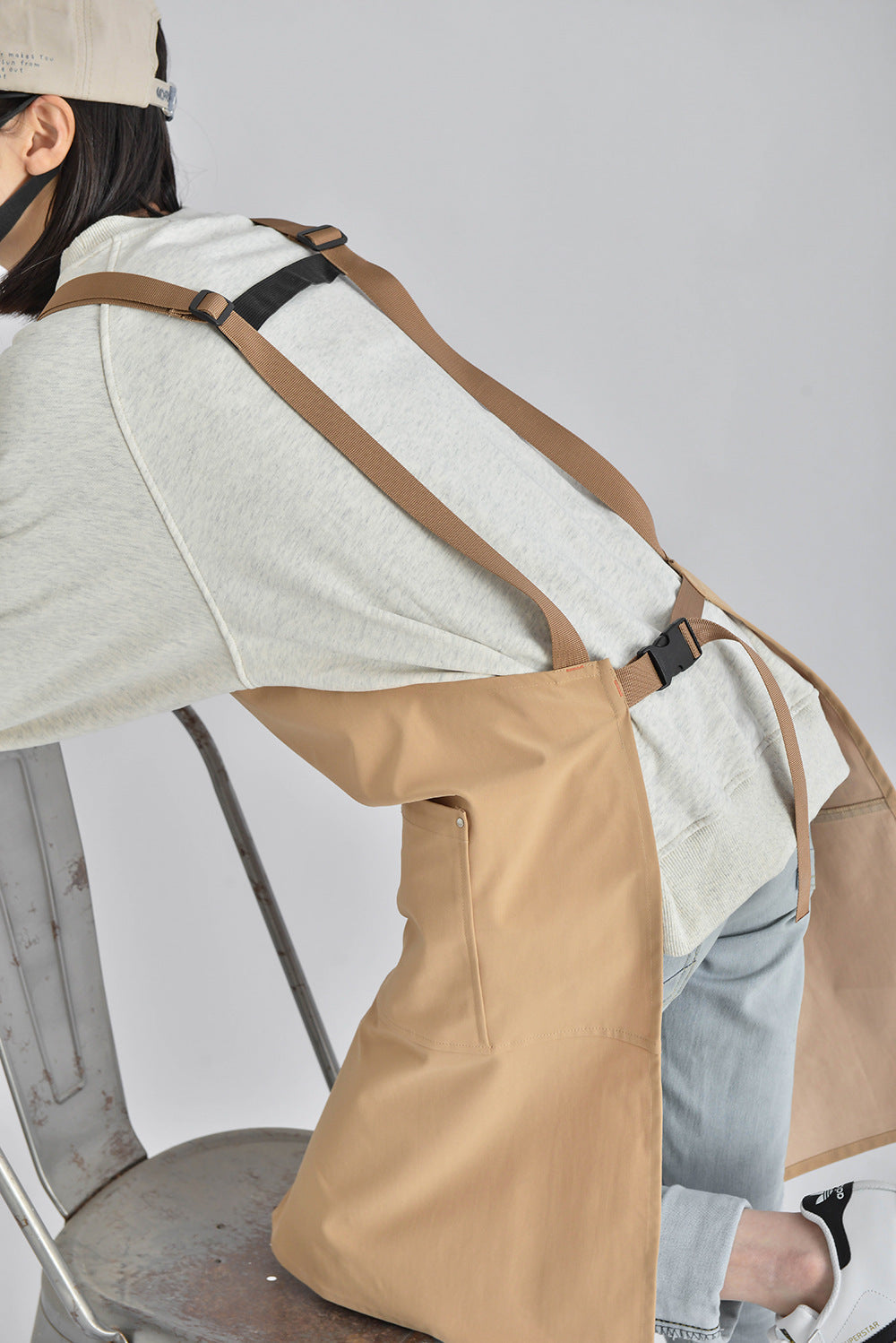 Gohobi Japanese Waterproof Cotton Canvas Apron