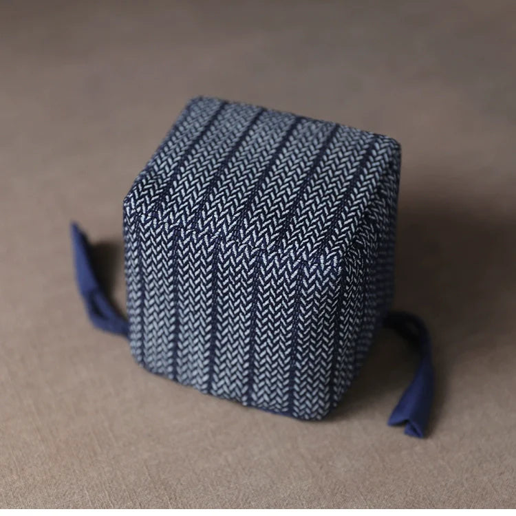 Gohobi Denim Large Teaware Storage Travel Bag Shifuku