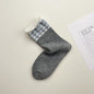 Gohobi Blue-Grey Puppy Wool Socks