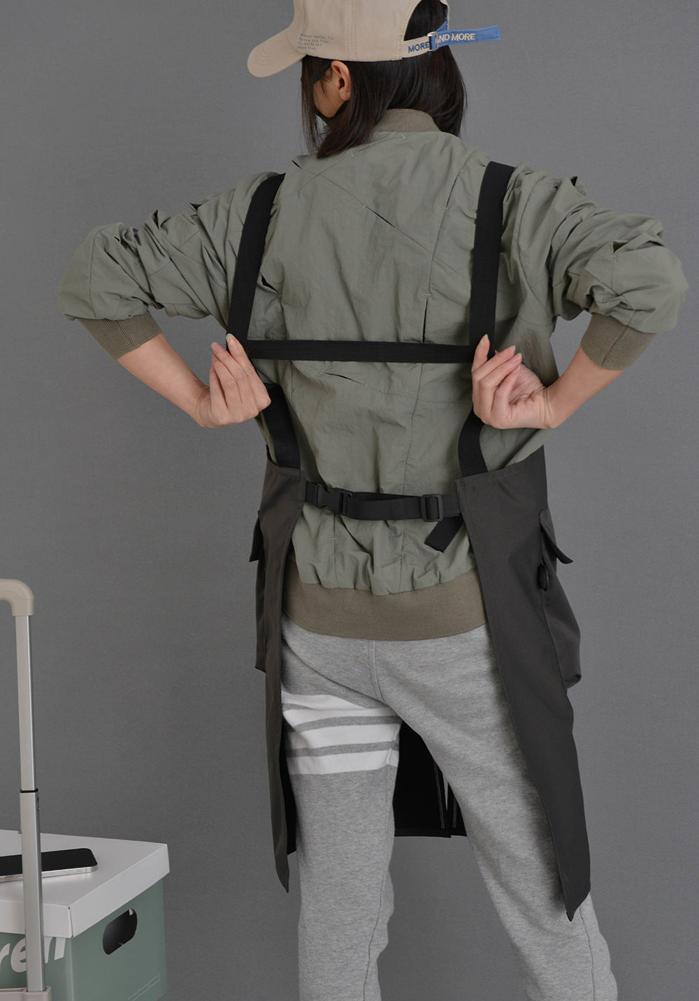 Gohobi Korean Adjustable Kitchen Apron
