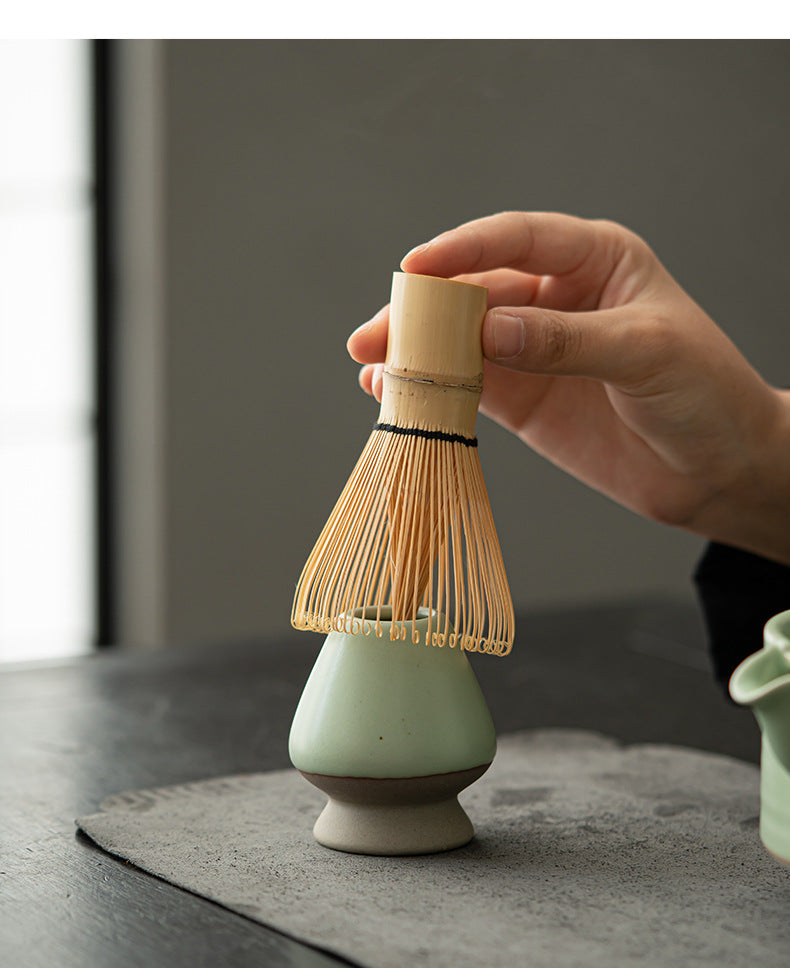 Gohobi Colourful Ceramic Bowl Matcha Set