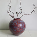 Gohobi Chinese Aesthetic Large-Belly Ceramic Vase