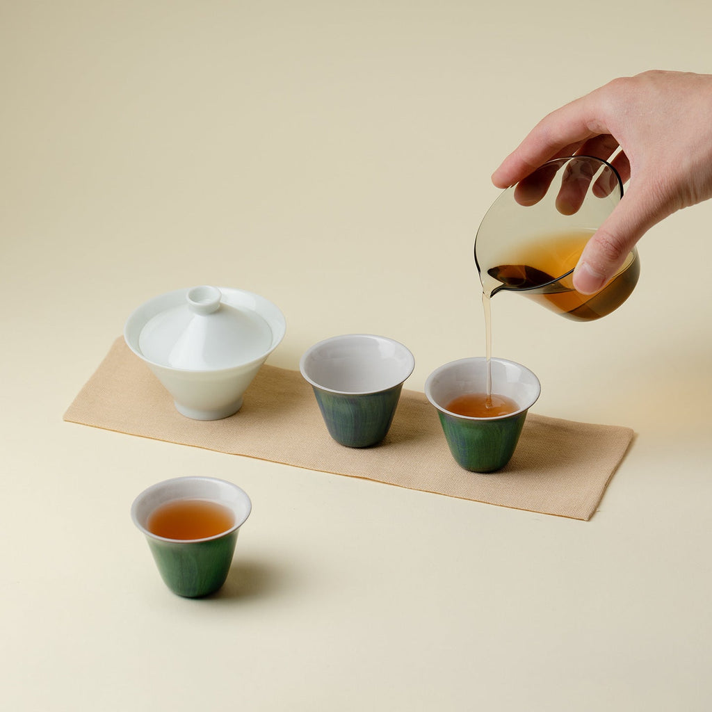 Gohobi Douli Gaiwan Travel Tea Set
