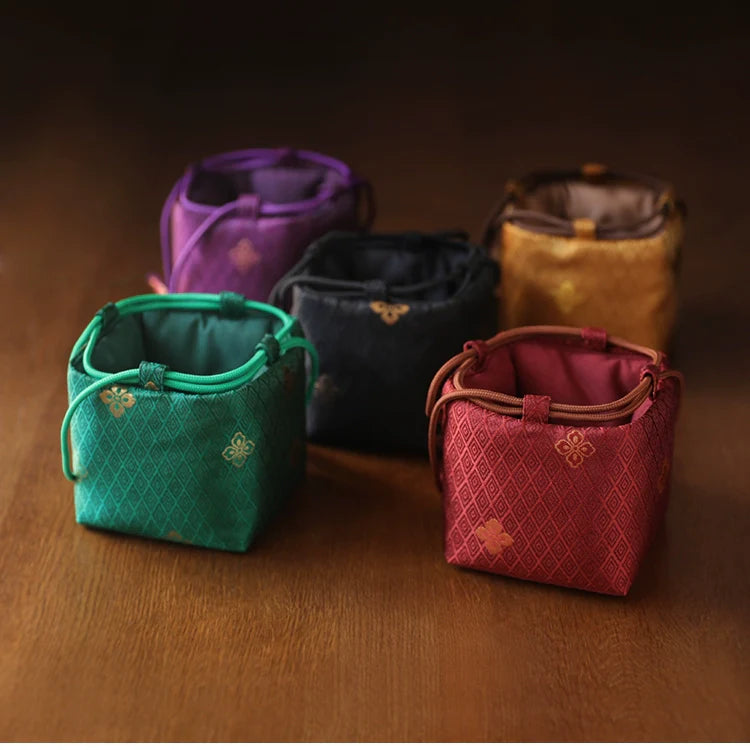 Gohobi Colourful Teaware Storage Travel Bag Shifuku