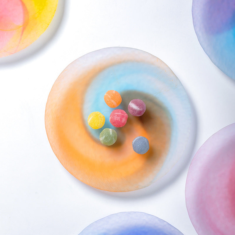 Gohobi Japanese Colourful Monet Plate [Made In Japan]