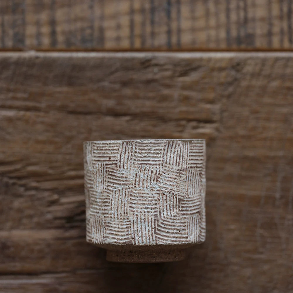 Gohobi Handmade Retro Wabi Sabi Tea Cup