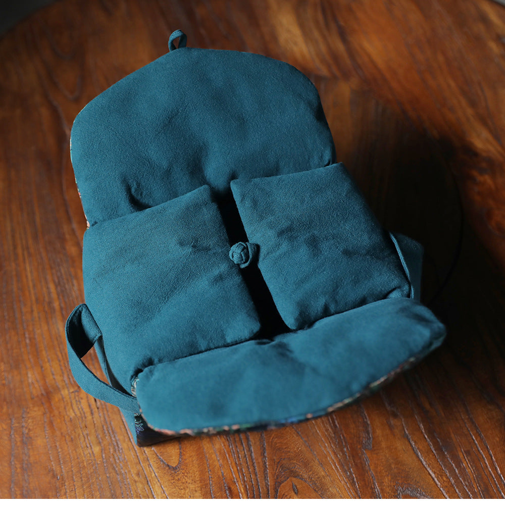 Gohobi Large Cloud Pattern Teaware Storage Travel Bag Shifuku