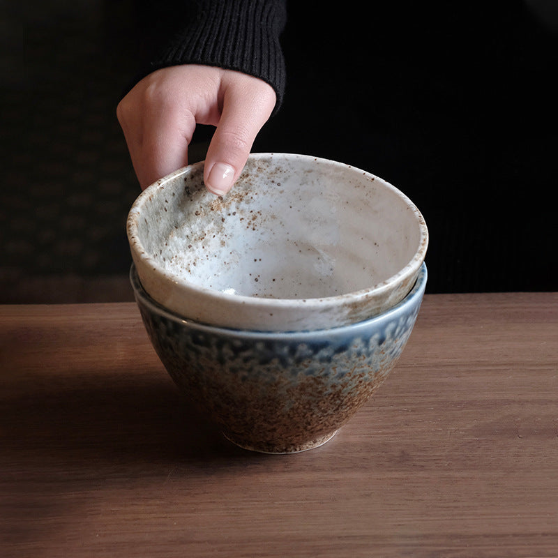 Gohobi Minoya Shino Glaze Hat Bowl [Made in Japan]