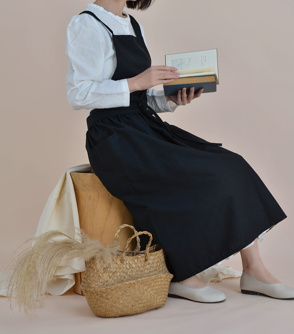 Gohobi Cotton-Linen Apron