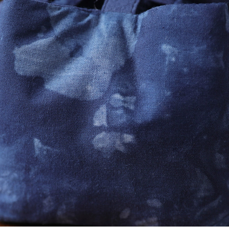 Gohobi Dyed Fabric Teaware Storage Travel Bag Shifuku