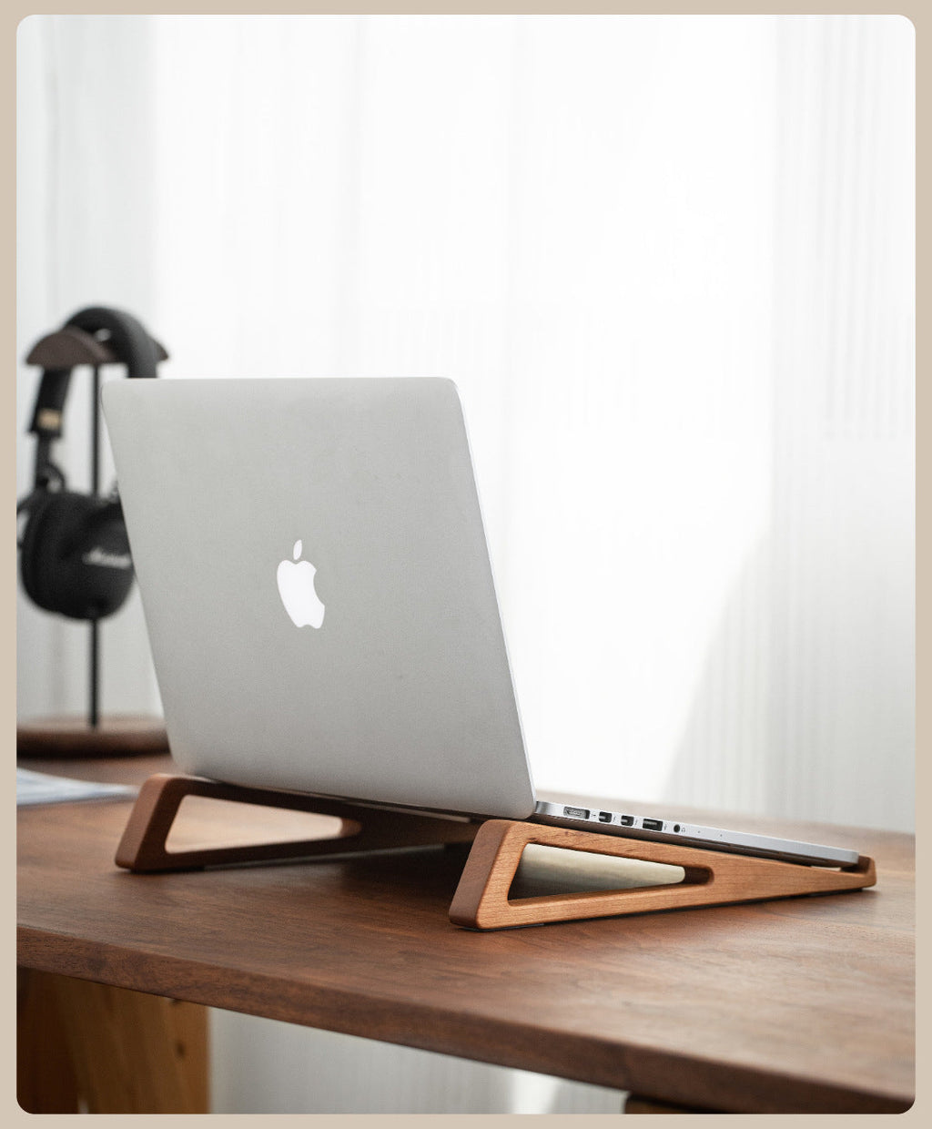 Gohobi Wooden Laptop Stand