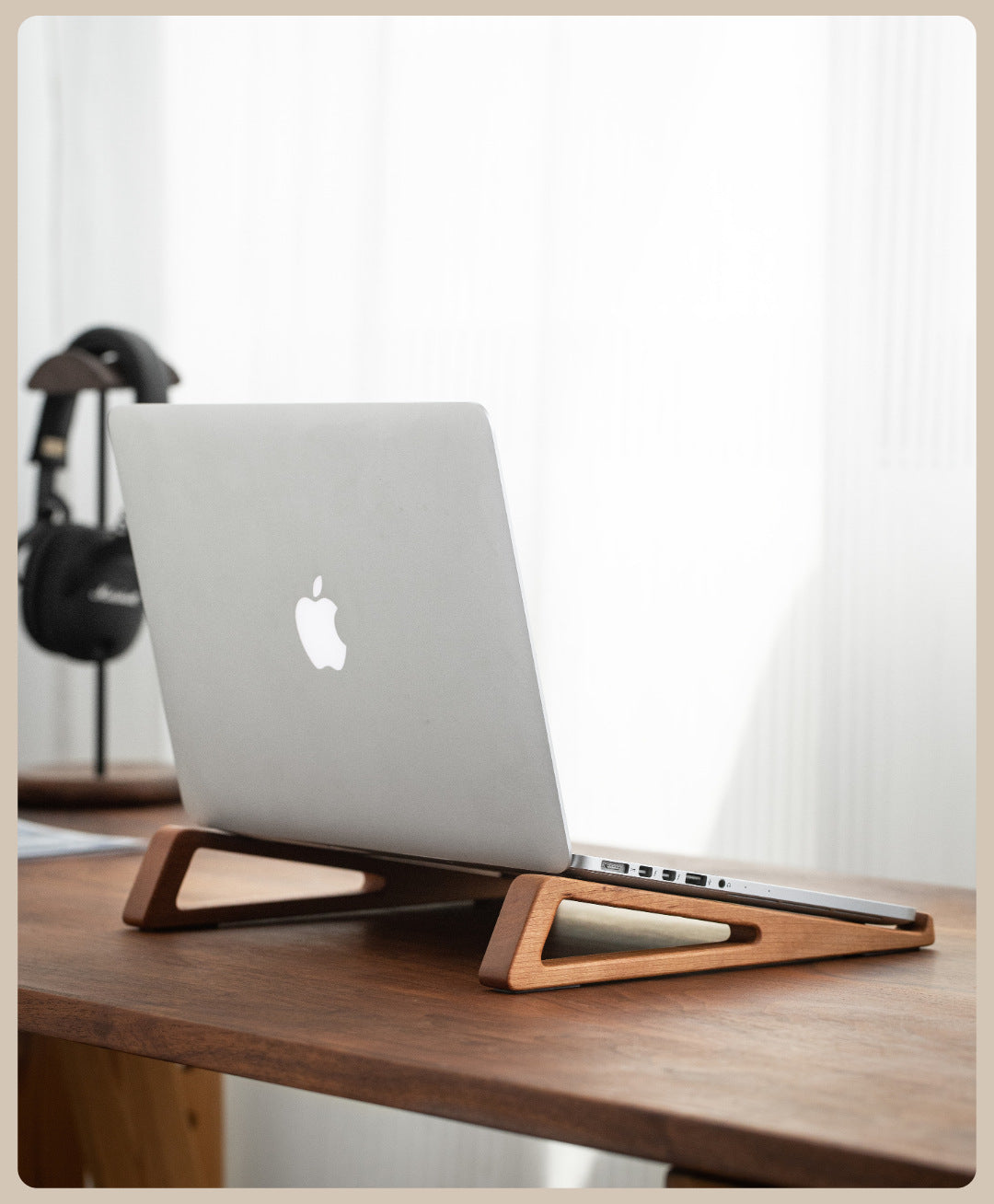 Gohobi Wooden Laptop Stand