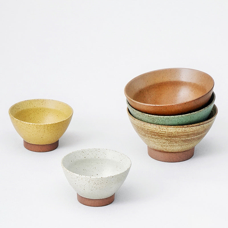 Gohobi Japanese Vintage High-foot Bowl