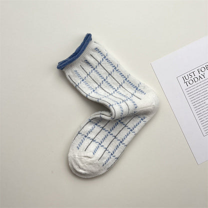 Gohobi Blue-Grey Puppy Wool Socks