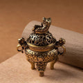 Gohobi Brass Pixiu & Dragon Incense Holder