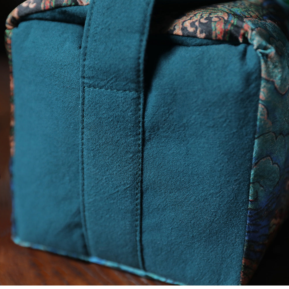 Gohobi Large Cloud Pattern Teaware Storage Travel Bag Shifuku