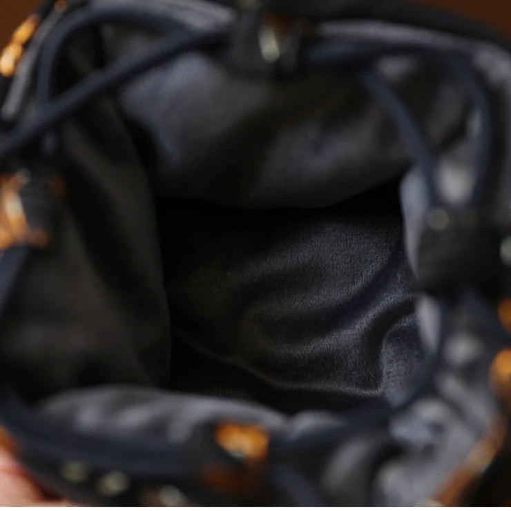 Gohobi Colourful Brocade Teaware Storage Travel Bag Shifuku