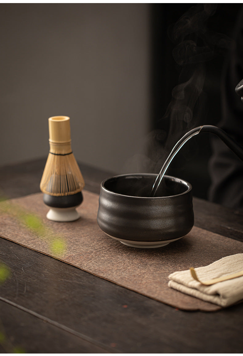 Gohobi Classic Ceramic Bowl Matcha Set