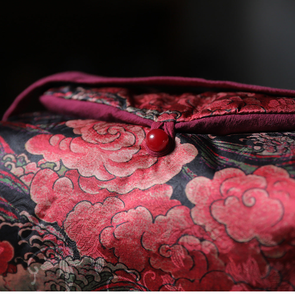 Gohobi Large Cloud Pattern Teaware Storage Travel Bag Shifuku
