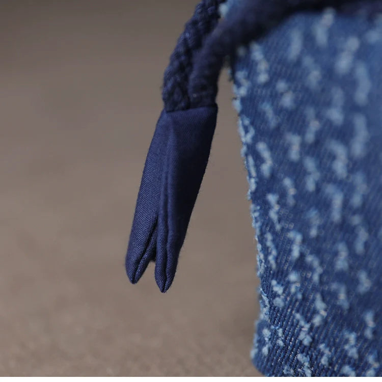 Gohobi Denim Large Teaware Storage Travel Bag Shifuku