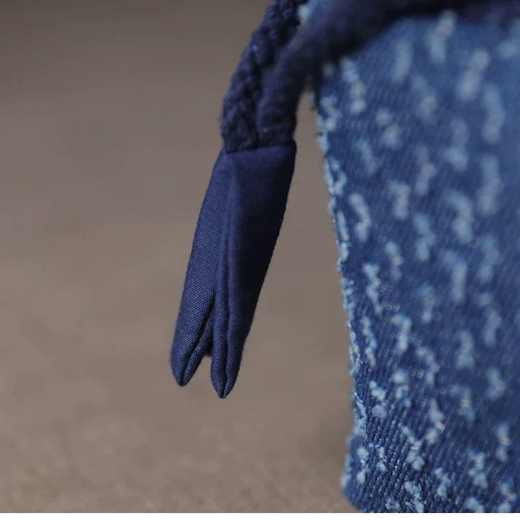 Gohobi Denim Mini Teaware Storage Travel Bag