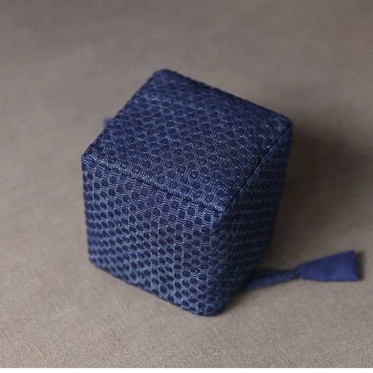 Gohobi Denim Small Teaware Storage Travel Bag Shifuku
