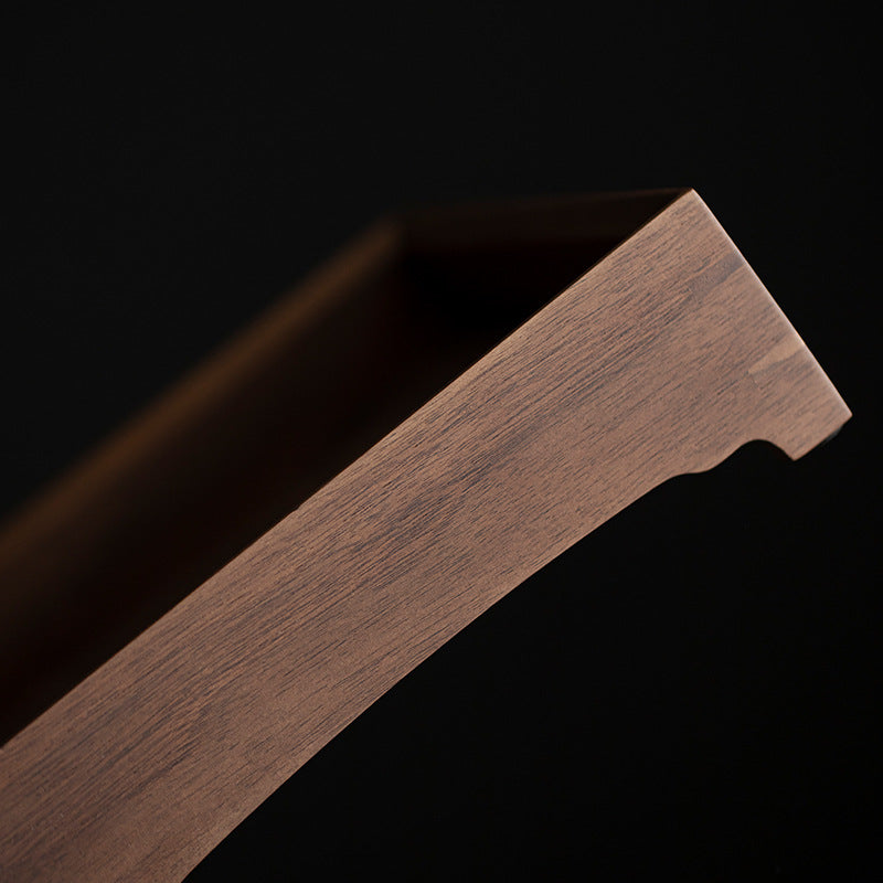 Gohobi Japanese-style Wabi-Sabi Walnut Serving Tray 010
