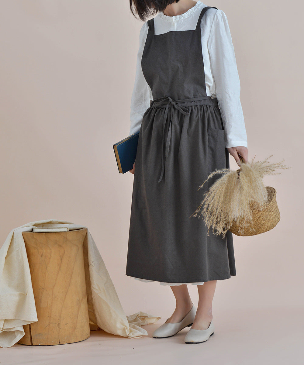 Gohobi Cotton-Linen Apron