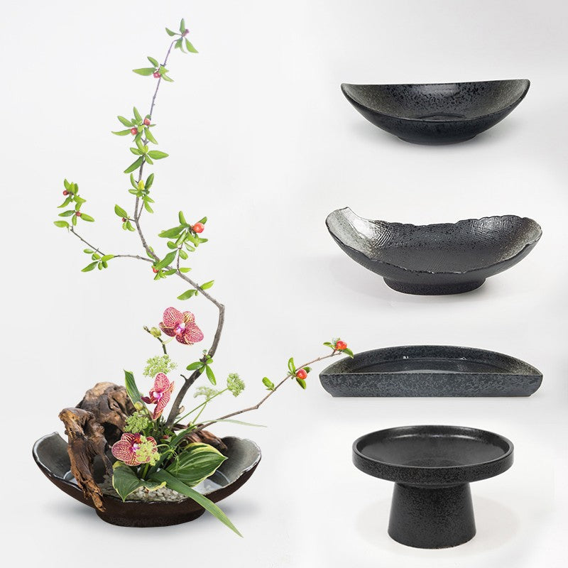 Gohobi Large Japanese Style Ikebana Vase 007
