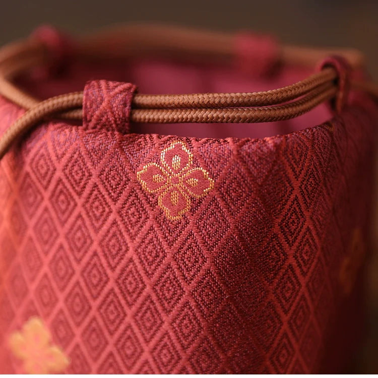 Gohobi Colourful Teaware Storage Travel Bag Shifuku