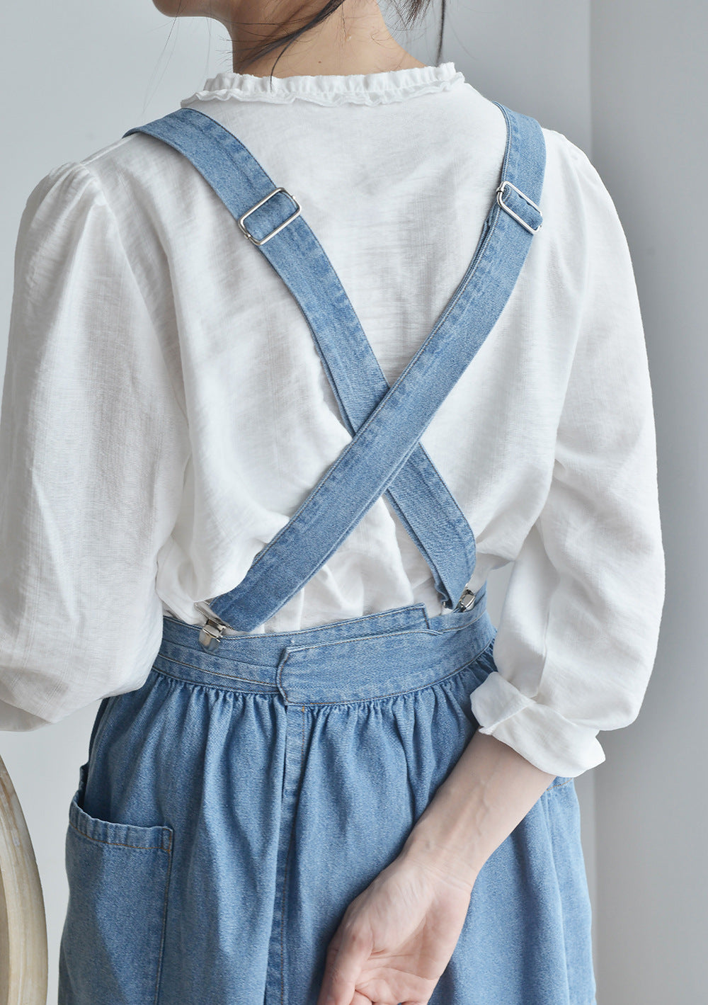 Gohobi Korean Denim Cotton Apron