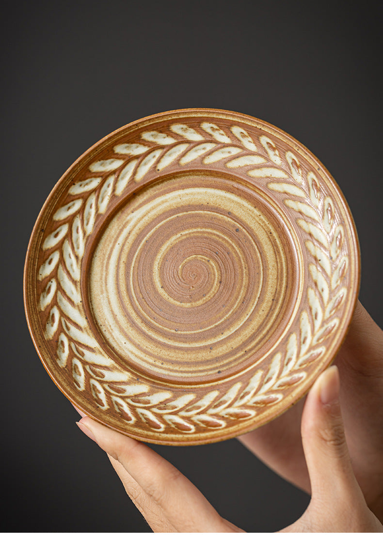 Gohobi Japanese Handmade Coffee Cup with Saucer 005