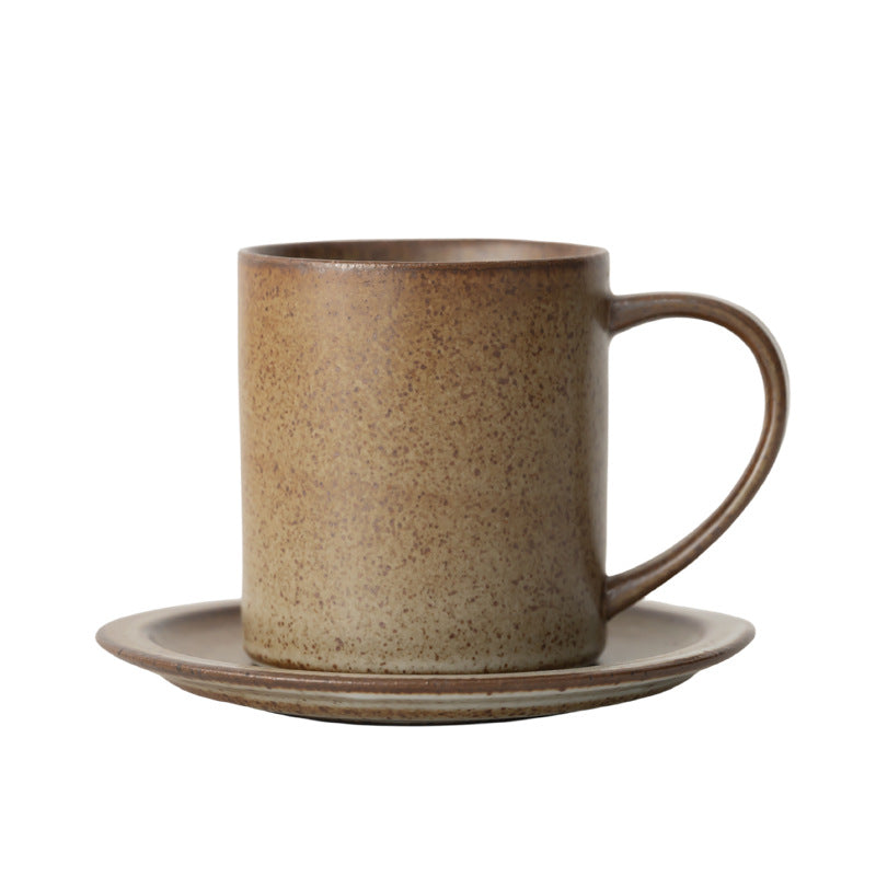 Gohobi Japanese Handmade Coffee Cup with Saucer 008