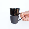 Sue Ure Masion Black porcelain Tall mug