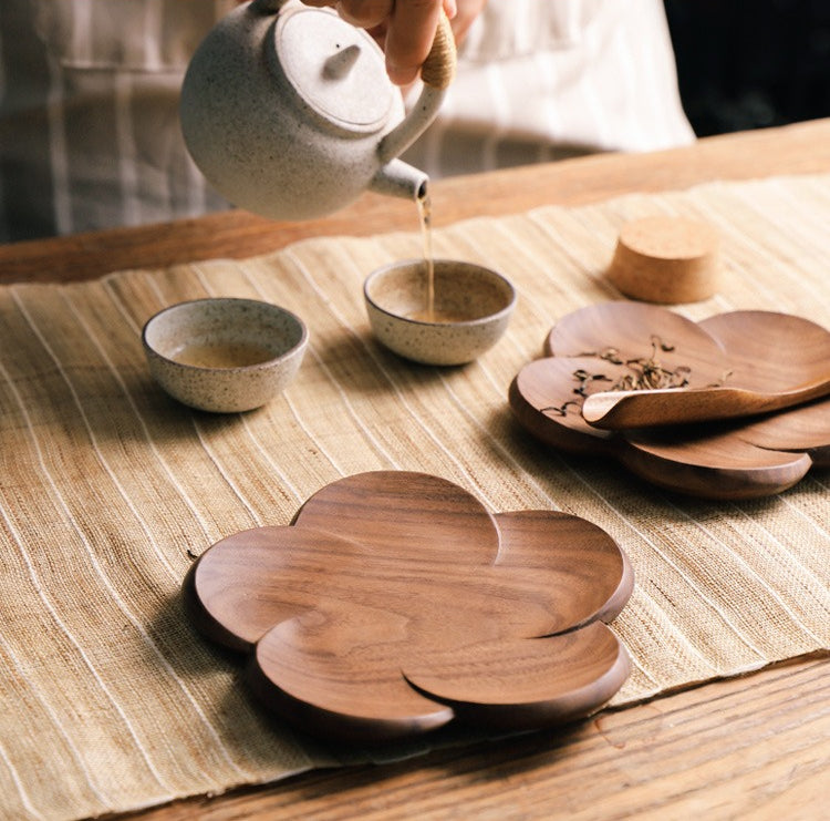 Gohobi Black Walnut Solid Wood Coaster