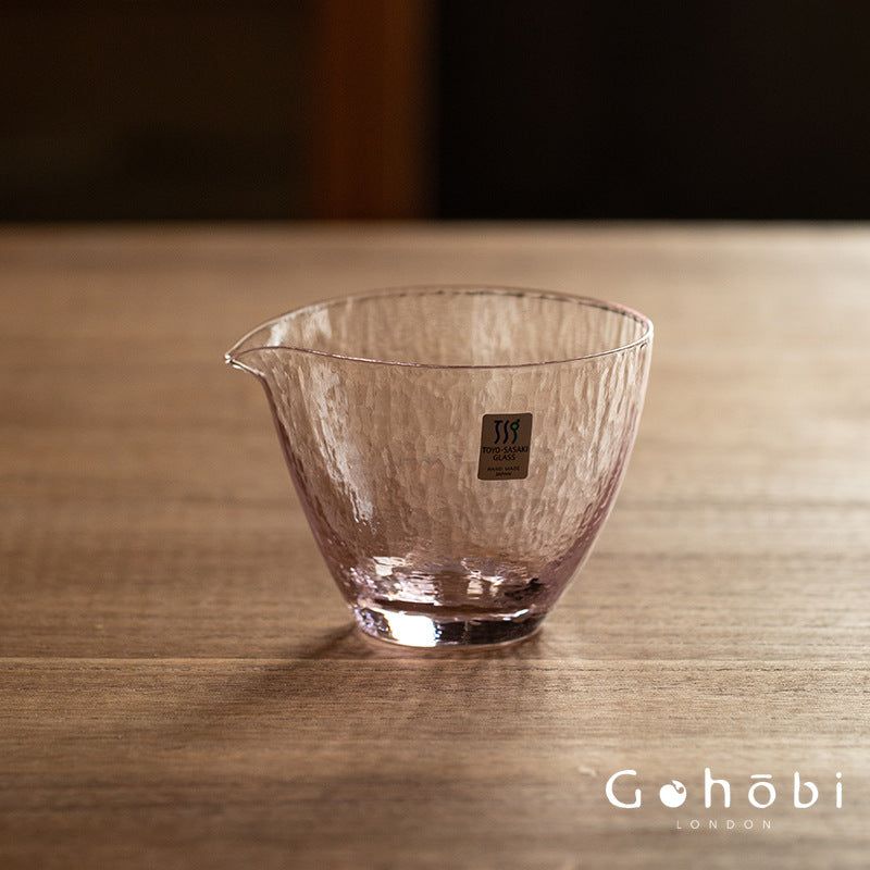 Gohobi Toyo Sasaki Japanese Fair Cup Glass Tea Cup [Made in Japan] – Gongfu Tea Pitcher