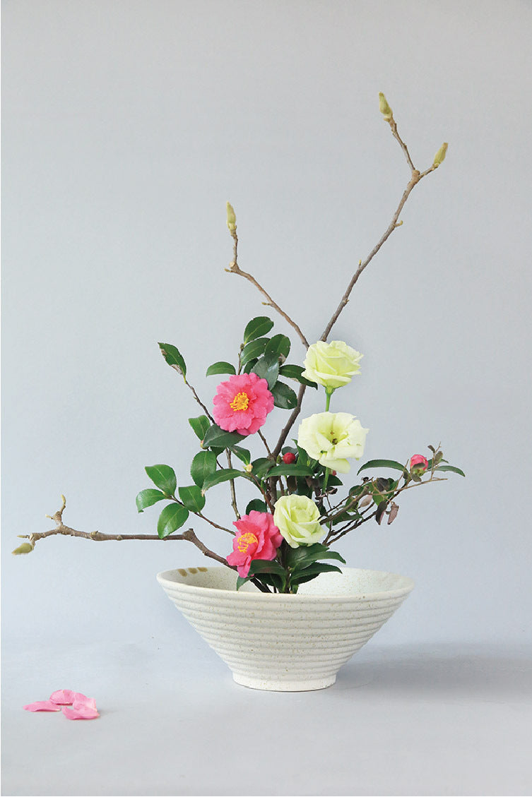 Gohobi Large Japanese Style Ikebana Vase 005