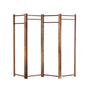 Gohobi Solid Wood Screen Coat Rack – Red Oak or Black Walnut Folding Hanger with Three or Four Panel Options | FSC Certified Furniture