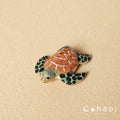 Gohobi Handmade Wooden Turtle