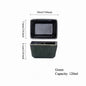 Gohobi Iridescent Kiln-Change Rectangular Ceramic Sauce Bowl