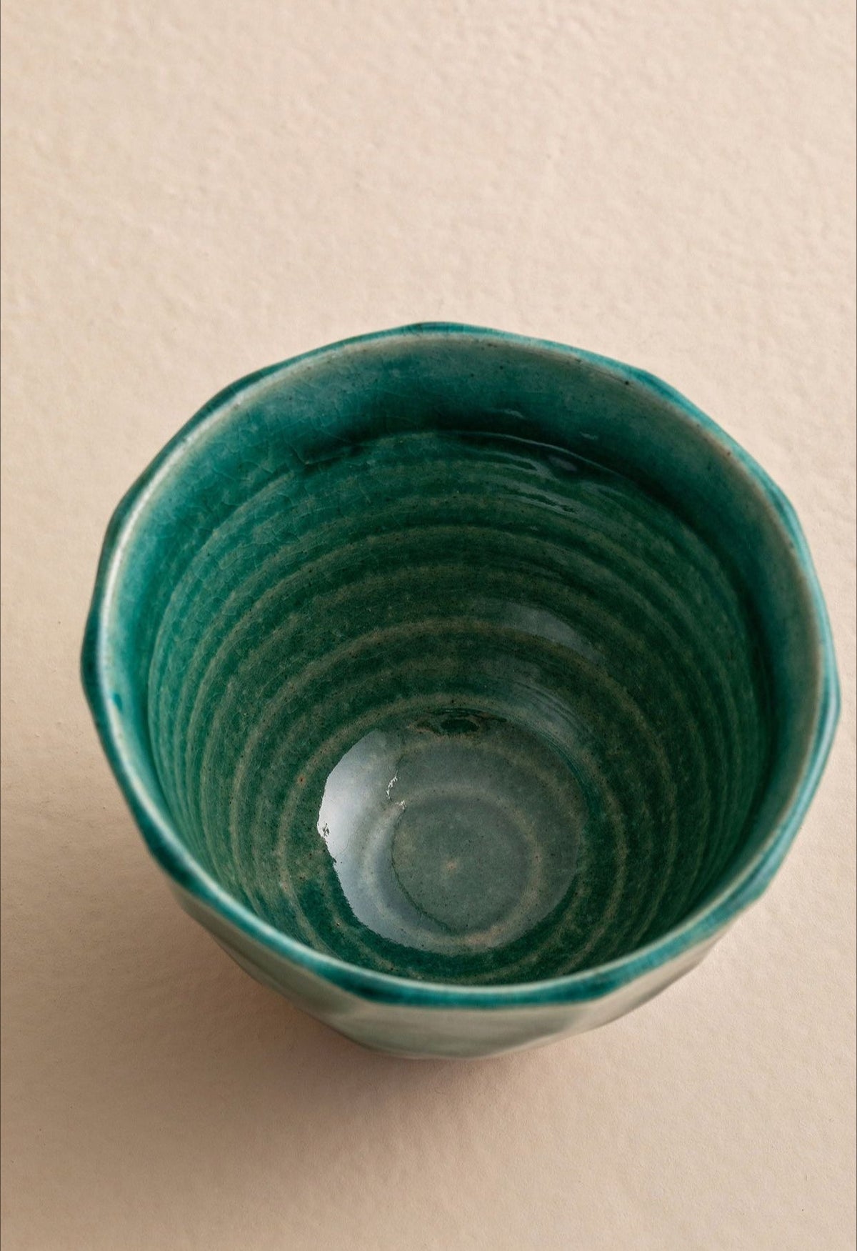 Gohobi Japanese Minoyaki Retro Coarse Pottery Teacup – Wabi Sabi Handmade Ceramic Master Cup | Made in Japan