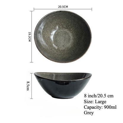 Gohobi Vintage Kiln-Change Ceramic Bowl