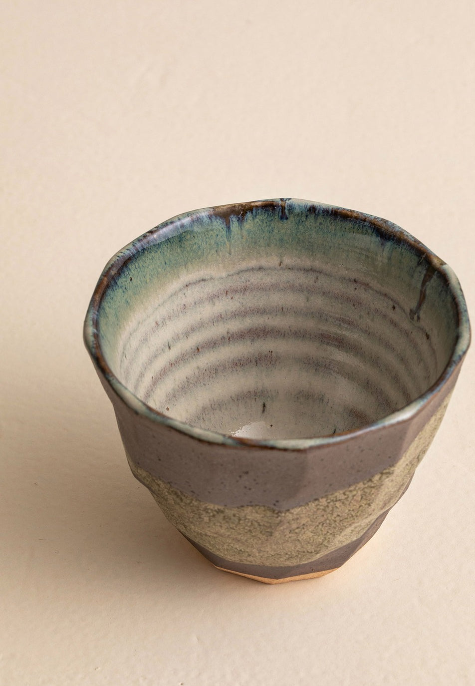 Gohobi Japanese Minoyaki Retro Coarse Pottery Teacup – Wabi Sabi Handmade Ceramic Master Cup | Made in Japan