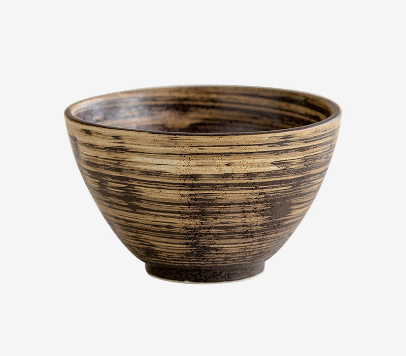 Gohobi Minoya Shino Glaze Hat Bowl [Made in Japan]