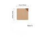 Gohobi Japanese Walnut Wood Angled Coaster