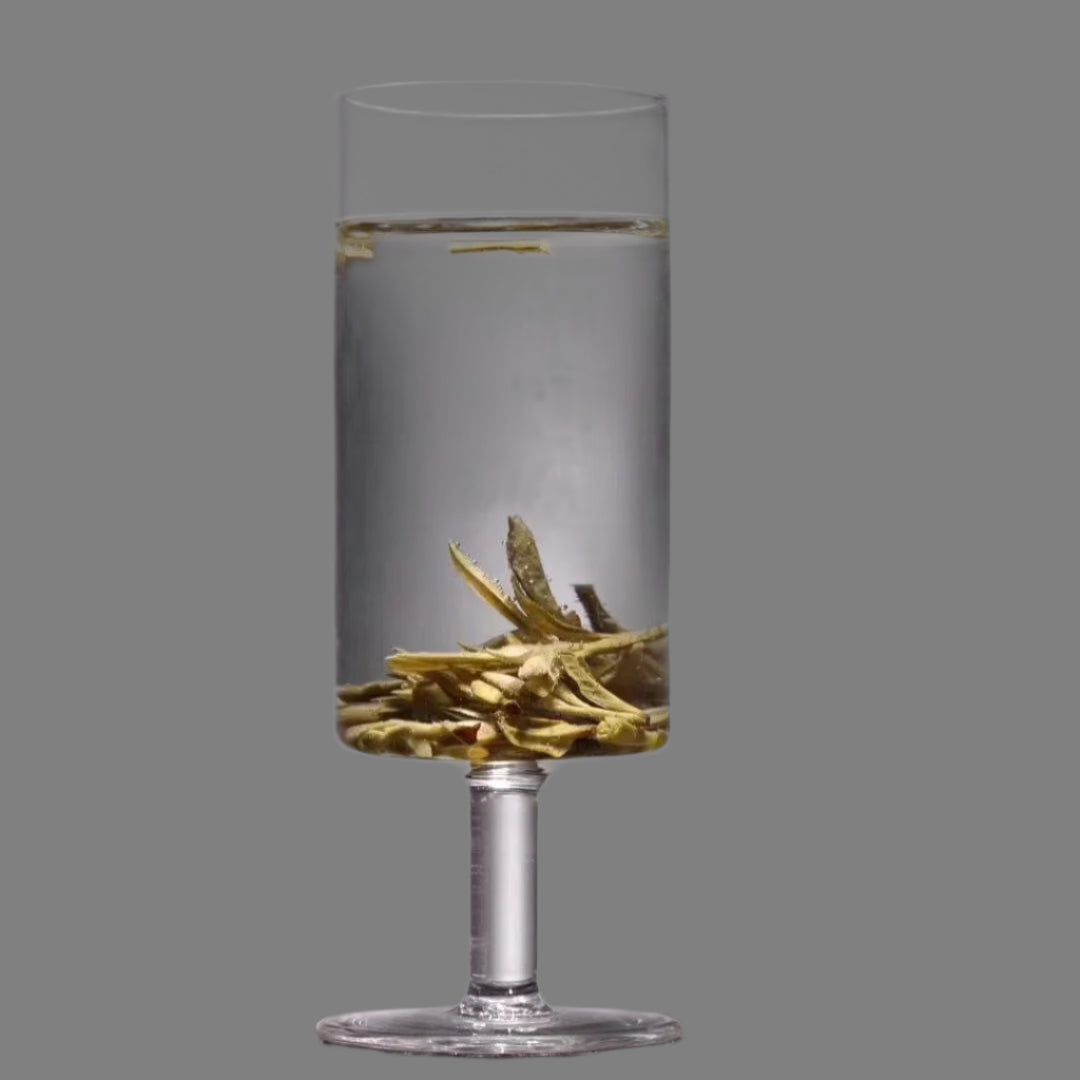 Gohobi Handmade High Foot Glass Tea Cup