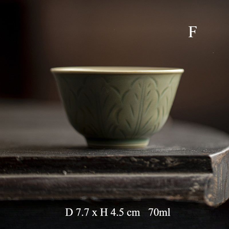 Gohobi Yaozhou Kiln Green Tea Cup