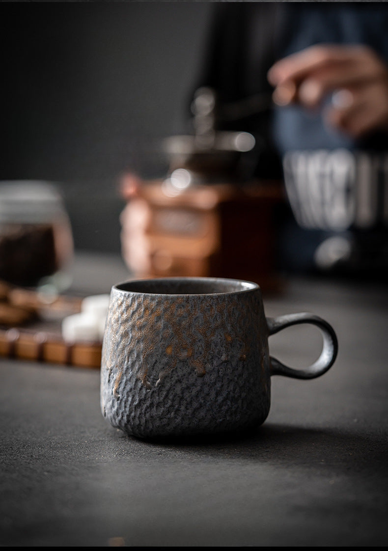 Gohobi Handmade Metallic Glaze Ceramic Mug (280-300ml)