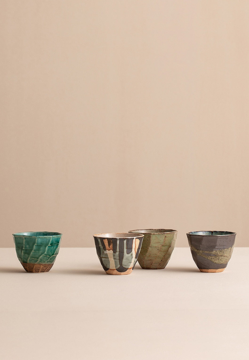 Gohobi Japanese Minoyaki Retro Coarse Pottery Teacup – Wabi Sabi Handmade Ceramic Master Cup | Made in Japan